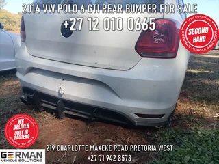 VW polo 6 gti rear bumper 2014 for sale