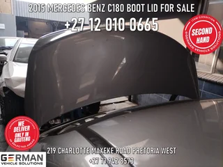 2015 Mercedes Benz c180 boot lid for sale suitable for w205