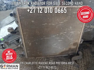 VW Amarok radiator for sale second hand