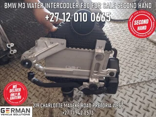BMW m3 water intercooler f80 for sale second hand