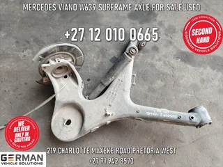 Mercedes Benz viano w639 rear axle subframe for sale used