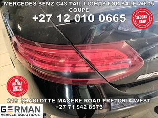 Mercedes C43 Coupe tail lights for sale used w205 variant