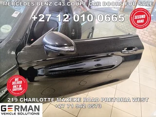 Mercedes C43 Coupe car doors front shell for sale used w205 variant