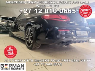 Mercedes C43 Coupe rear bumper for sale used w205 variant