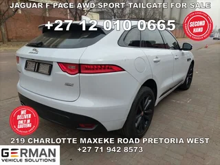 Jaguar F Pace AWD sport tailgate boot lid for sale