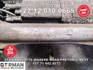 Mercedes Benz c200 steering rack for sale w205 used