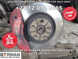Jeep SRT brake disc & calipers for sale used