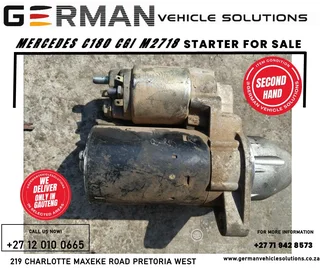Mercedes c180 Cgi m2718 starter for sale
