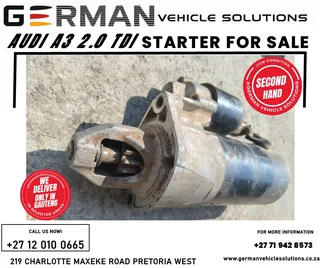 Audi A3 2.0 tdi starter for sale