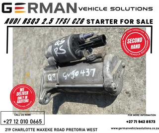 Audi RSQ3 2.5 tfsi CZG starter for sale