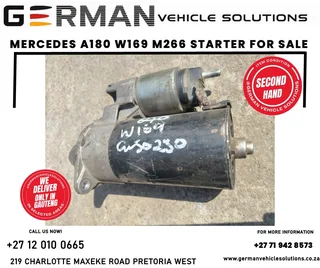 Mercedes a180 w169 m266 starter for sale