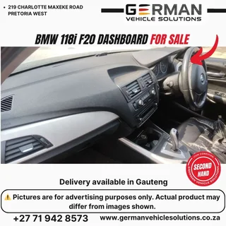 BMW 118i f20 dashboard for sale second hand