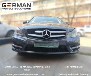 2012 Mercedes Benz c250 cdi w204 2 door coupe now stripping for quality used spares