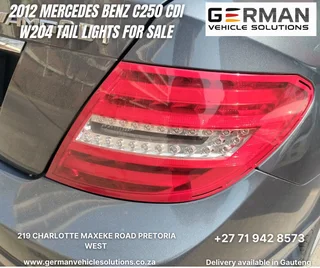 2012 Mercedes Benz c250 cdi w204 tail lights for sale