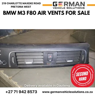 BMW M3 F80 air vents for sale used