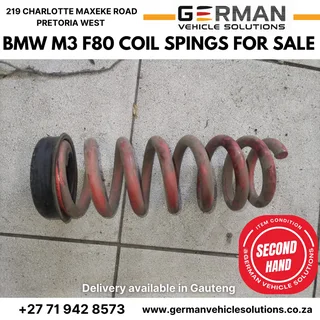 BMW M3 F80 coil springs for sale used