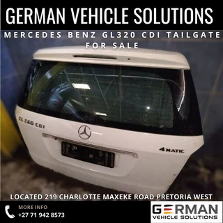 Mercedes Benz GL320 cdi tailgate for sale