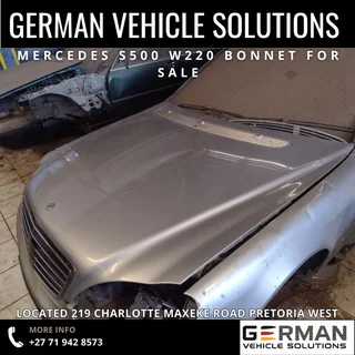 Mercedes Benz S500 Bonnet for sale used