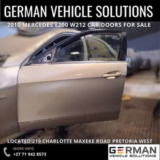 2010 Mercedes Benz E200 car doors for sale W212