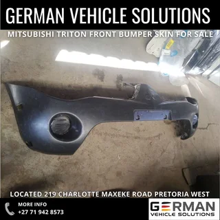 2008 Mitsubishi Triton bumper skin front for sale