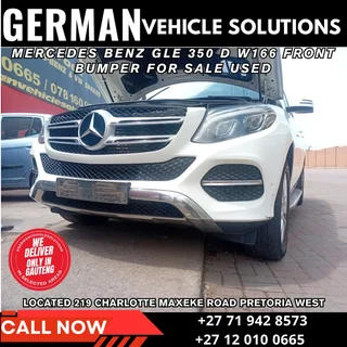 Mercedes Benz GLE 350d Front bumper for sale w166