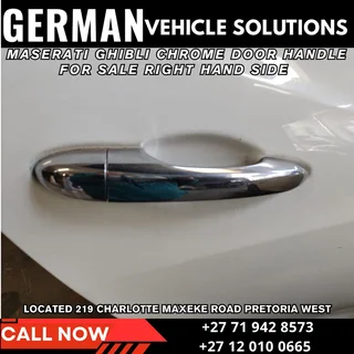Maserati Ghibli car door handle chrome for sale used