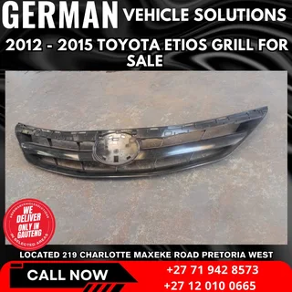 2012–2015 Toyota Etios Grill for Sale Brand New