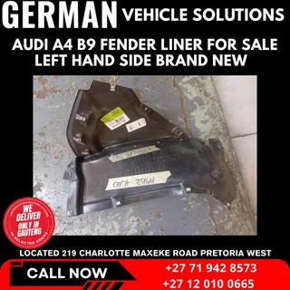 Audi a4 b9 fender liner left-hand side for sale brand new