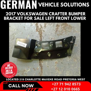 2017 Volkswagen crafter bumper bracket left front lower for sale