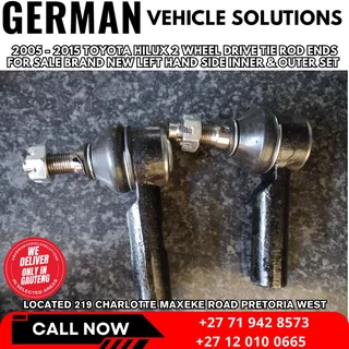 Toyota Hilux 2wd tie rod ends for sale set of inner &amp; outer