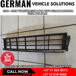 Volkswagen polo vivo sedan radiator grill for sale brand new