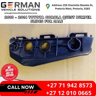 2010 - 2014 Toyota corolla quest bumper slides for sale