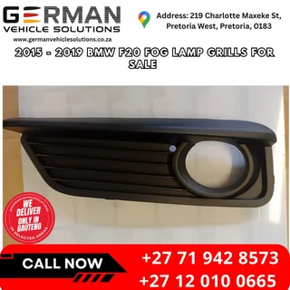 2015 - 2019 BMW f20 fog lamp grills for sale