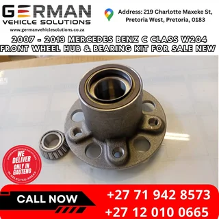 2007 - 2013 Mercedes Benz c class w204 front wheel hub &amp; bearing kit for sale new