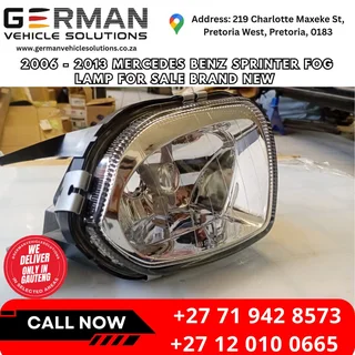 2006 - 2013 Mercedes Benz sprinter fog lamp for sale brand new