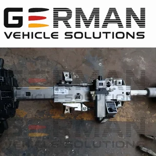 2018 Jaguar f pace complete steering column with steering wheel for sale