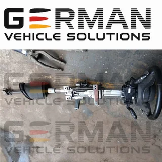 2018 Jaguar f pace complete steering column with steering wheel for sale