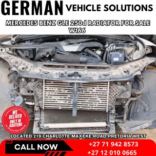 mercedes benz gle 250d w166 radiator for sale (second hand)