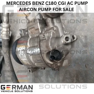 mercedes benz c180 cgi aircon pump / ac compressor for sale