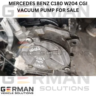 mercedes benz c180 cgi vacuum pump for sale (w204, second hand)