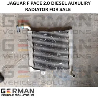 jaguar f pace 2.0 diesel auxiliary radiator for sale