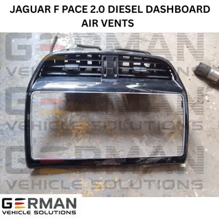 2018 jaguar f pace 2.0 diesel dashboard air vents for sale
