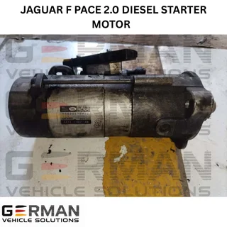 2018 jaguar f pace 2.0 diesel starter motor for sale used