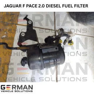 2018 jaguar f pace 2.0 diesel fuel filter for sale used