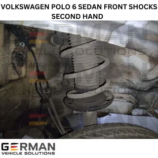 Volkswagen polo 6 sedan complete front shock absorbers for sale