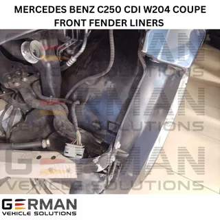 Mercedes Benz c250 cdi w204 coupe fender liner for sale front second hand