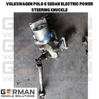 Volkswagen polo 6 sedan electrical power steering knuckle for sale used