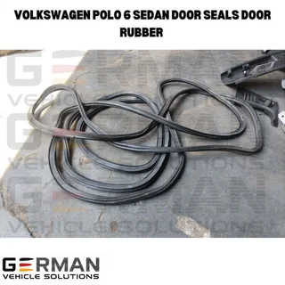 volkswagen polo 6 sedan rubber door seals door rubbers for sale used