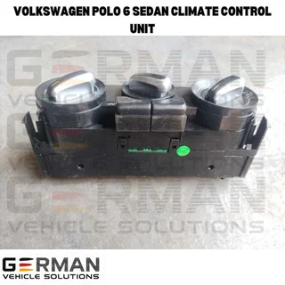 Volkswagen polo 6 sedan climate control unit for sale used