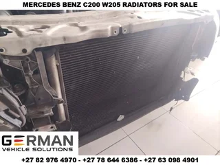 Mercedes Benz c180 c200 radiators for sale (w205 variant)
